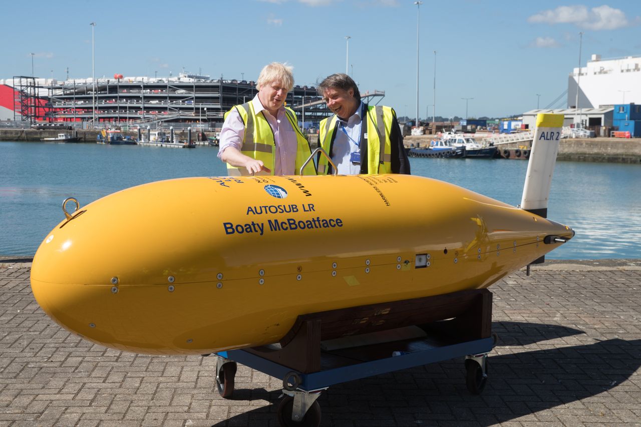 Boaty McBoatface.