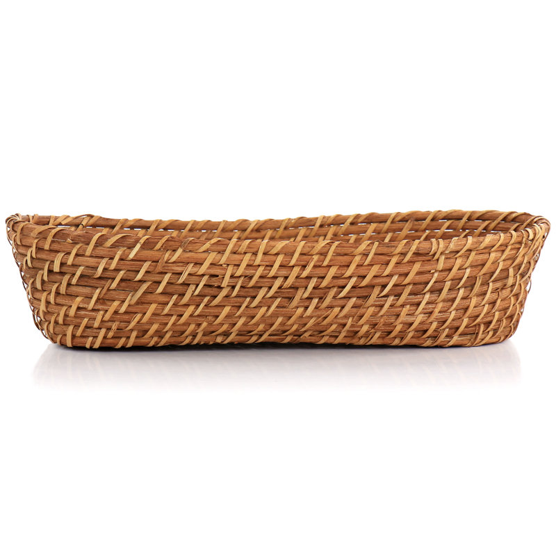 Martha Stewart Rattan Basket | Wayfair