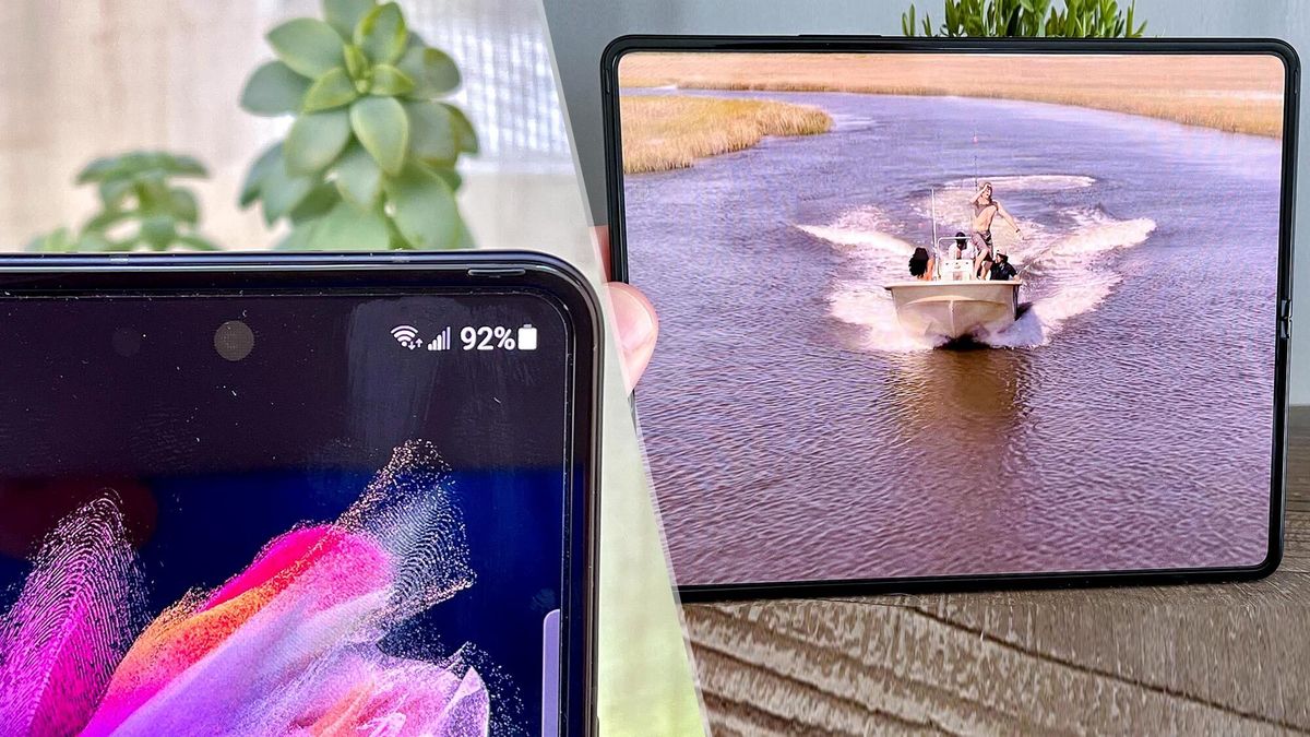 I just tested the Galaxy Z Fold 3's under-display camera — and