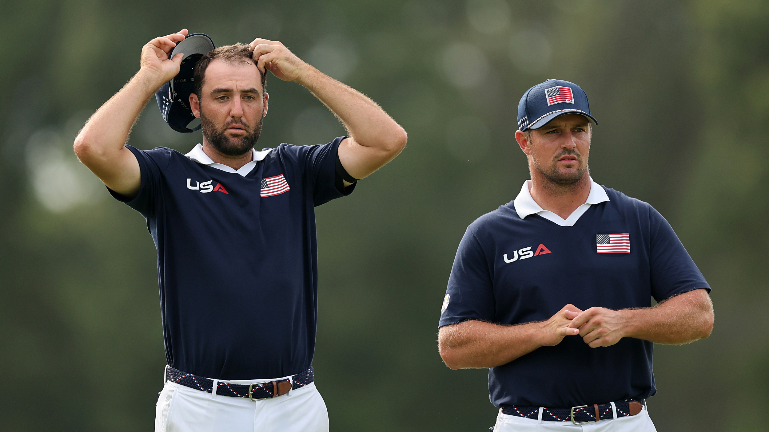Scottie Scheffler at the Ryder Cup