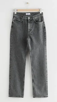 Favorite Cut Cropped Jeans in Grey, Were £65, Now £52 | &amp; Other Stories