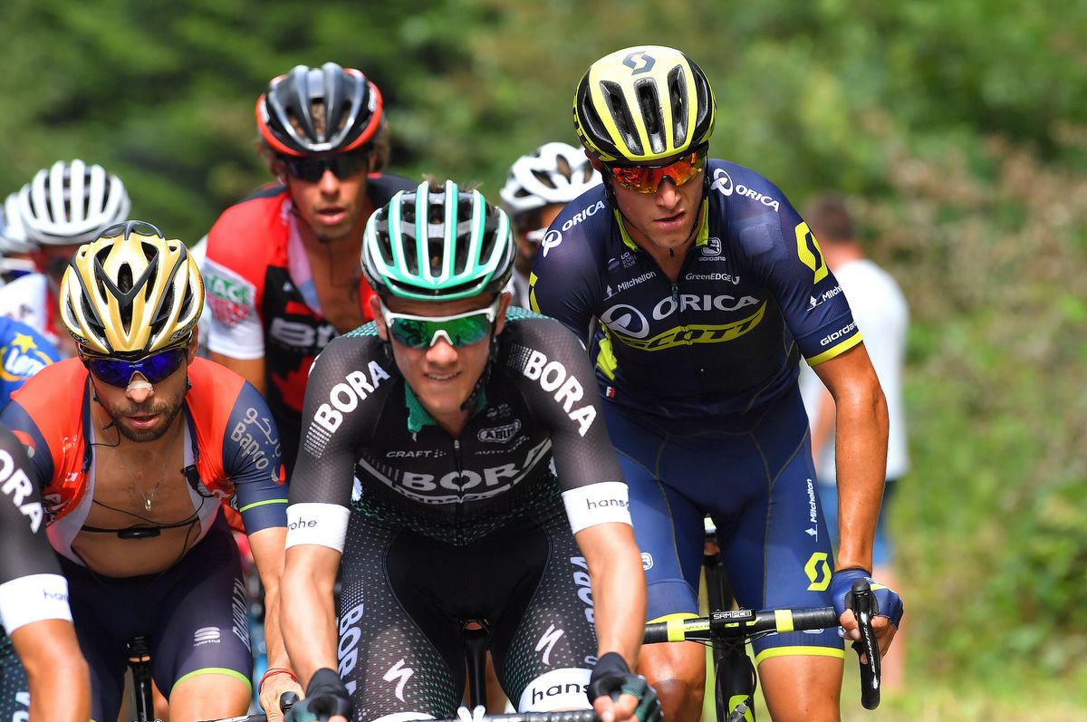 Rob Power gets out of the saddle