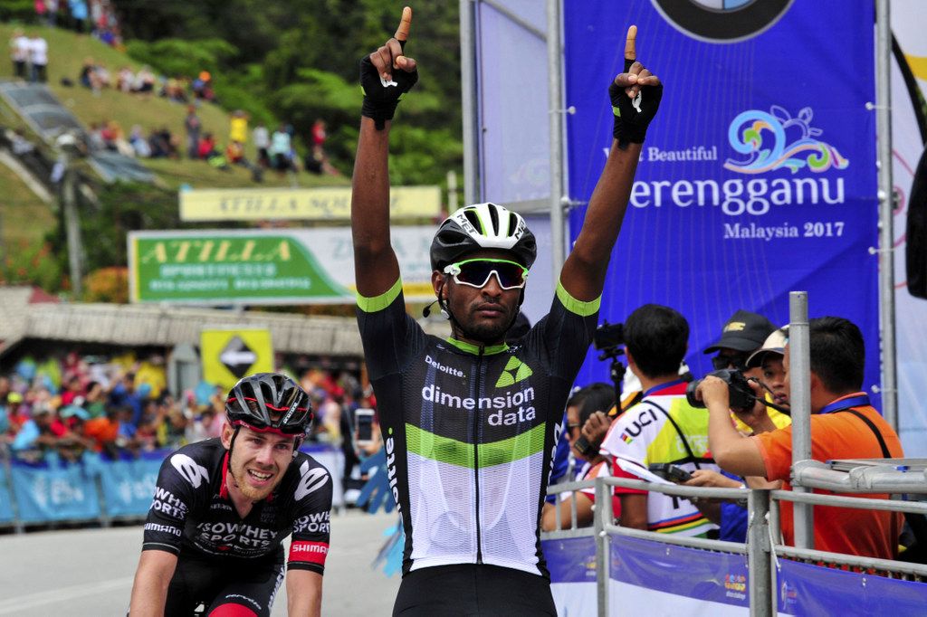 Stage 4 winner Mekseb Debesay (Dimension Data)