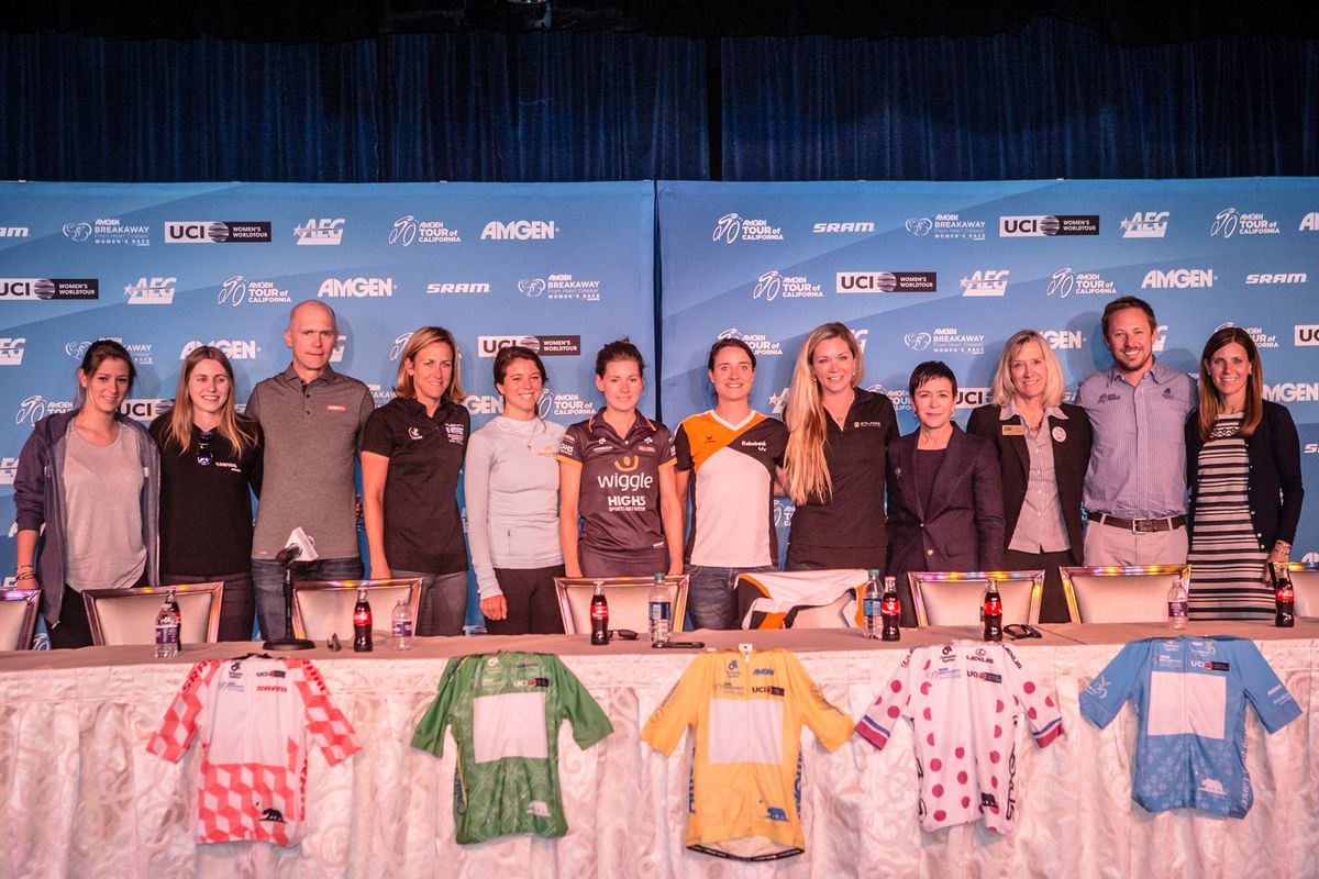 The lineup for today's press conference in Tahoe