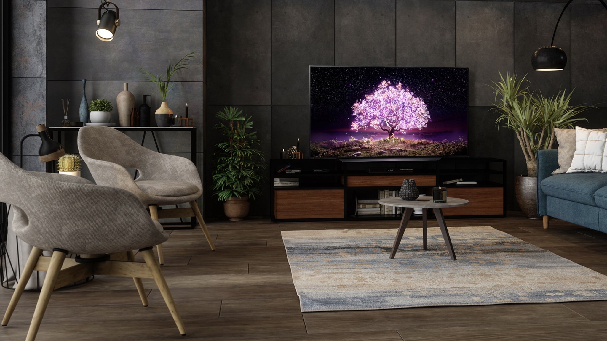 LG C1 OLED Lifestyle Photo