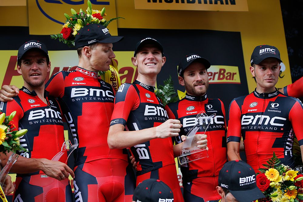 BMC Racing won the Tour de France TTT