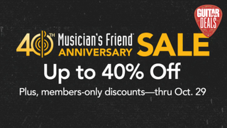 Musician's Friend 4oth Anniversary Sale