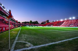 General view of Diego Armando Maradona Stadium prior a match between Argentinos Juniors and River Plate as part of Liga Profesional 2022 at Diego Armando Maradona Stadium on October 2, 2022 in Buenos Aires, Argentina.