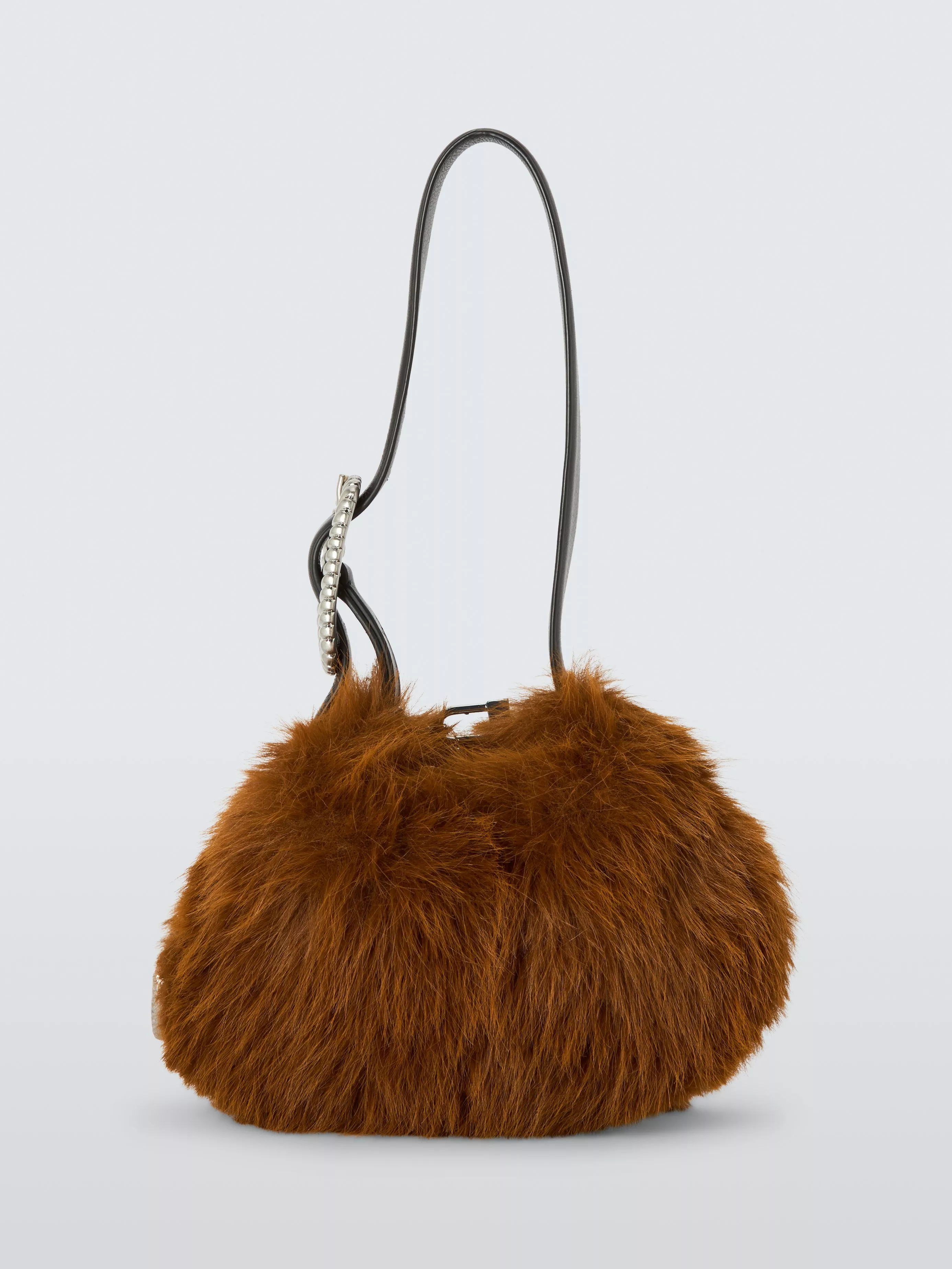 John Lewis X Rejina Pyo Faux Fur Grab Bag, Toffee