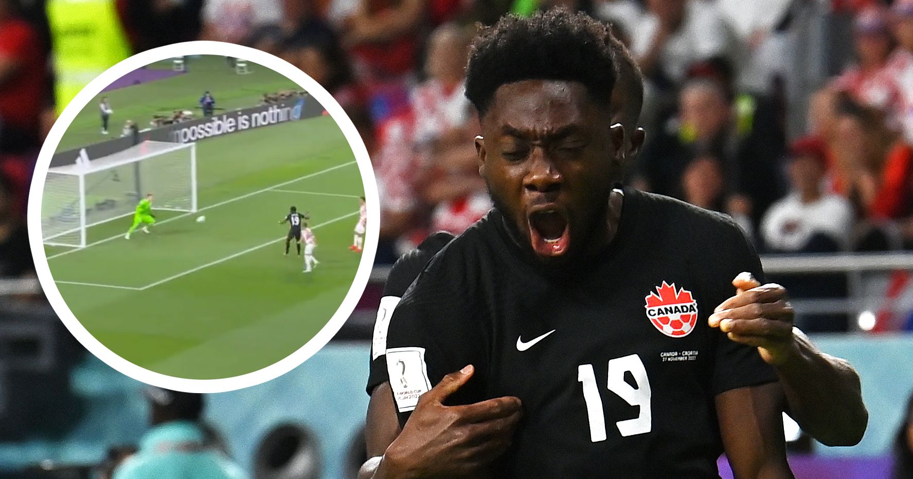 Stunning Alphonso Davies Returns As Canada Approach World Cup Moment Of Destiny Image in 4K Stunning Alphonso Davies Returns As Canada Approach World Cup Moment Of Destiny Image in 4K