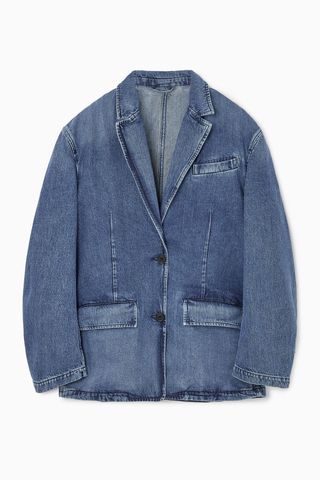 COS denim blazer