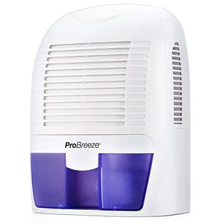 Pro Breeze Dehumidifier 1500ml Portable Air Dehumidifier for Damp, Mould, Moisture in Home, Kitchen, Bedroom, Caravan, Office, Garage, Bathroom, Basement