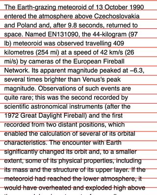 Due to the presence of subpixels, elements quickly end up misaligned from the baseline grid