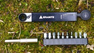 Granite Rocknroll TQ Torque Ratchet Tool Kit showing all the components