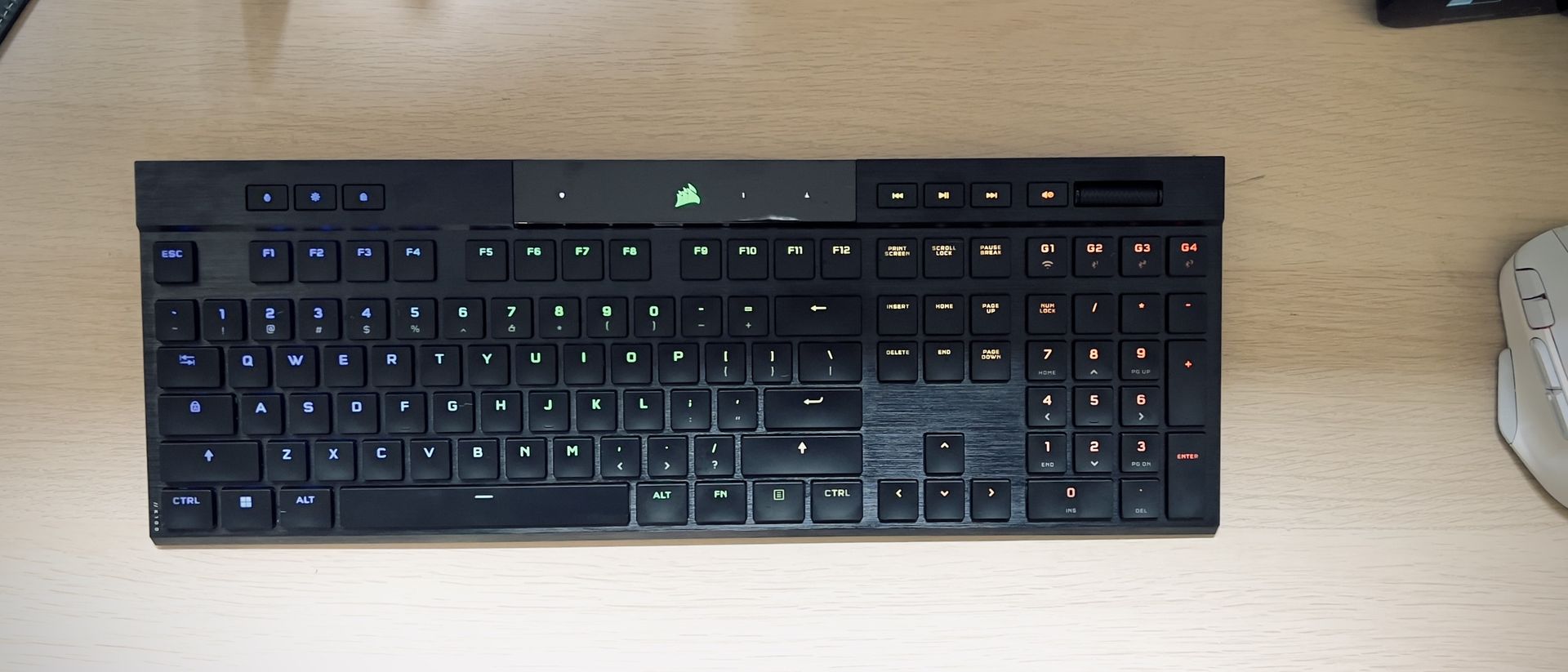 Corsair K100 Air review "A topnotch wireless keyboard" GamesRadar+