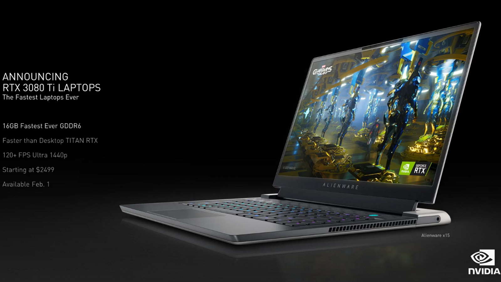 Nvidia gaming laptops