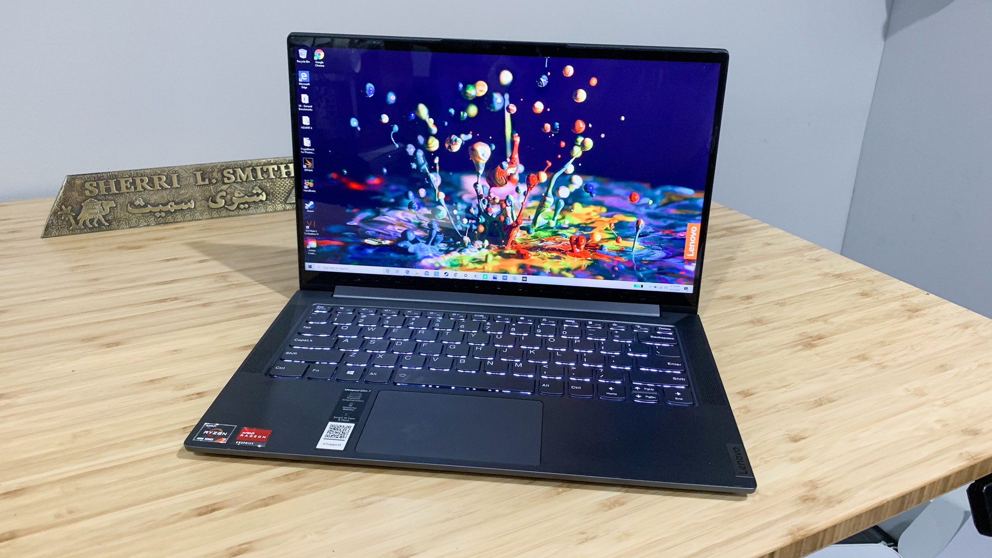 Lenovo IdeaPad Slim AMD Ryzen Review Laptop Mag