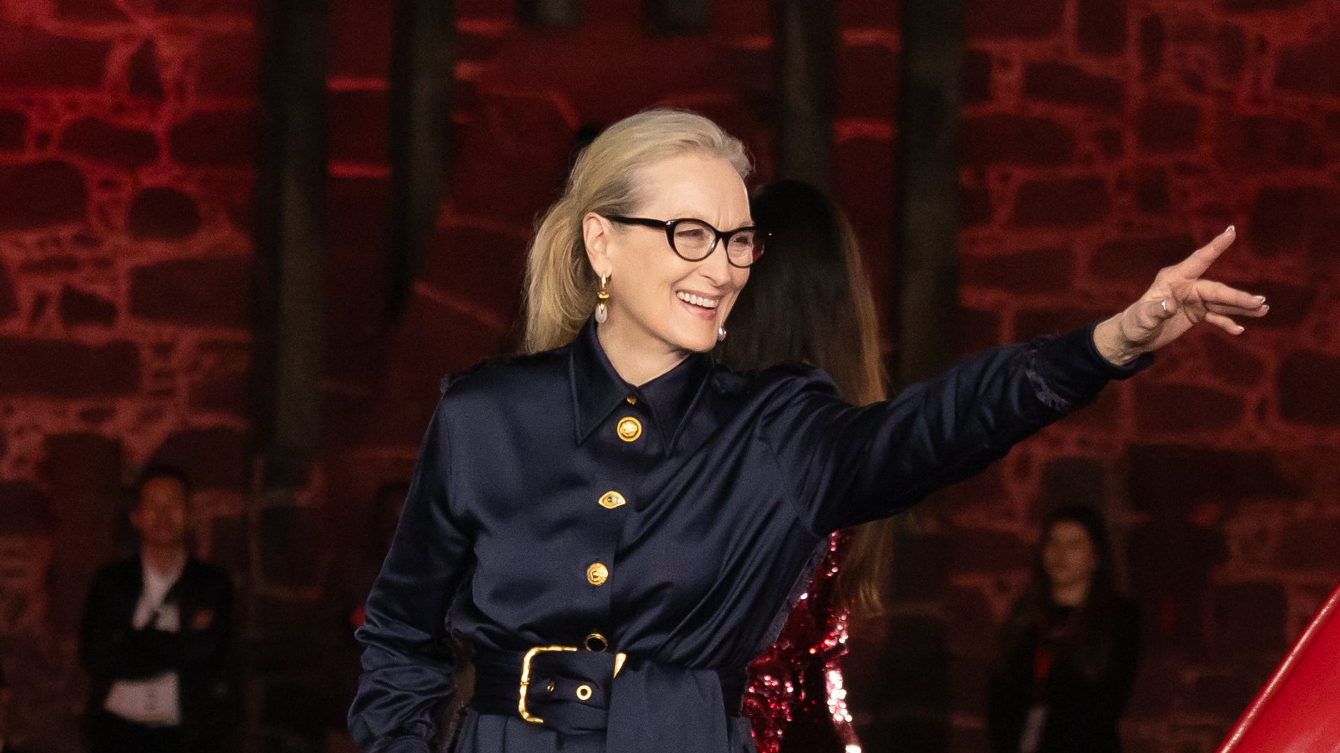 Meryl Streep at premiere for The Devil Wears Prada 2 on March 30, 2026 in Mexico City, Mexico