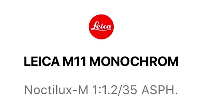 Rumored Leica Notcilux-M 35mm f/1.2