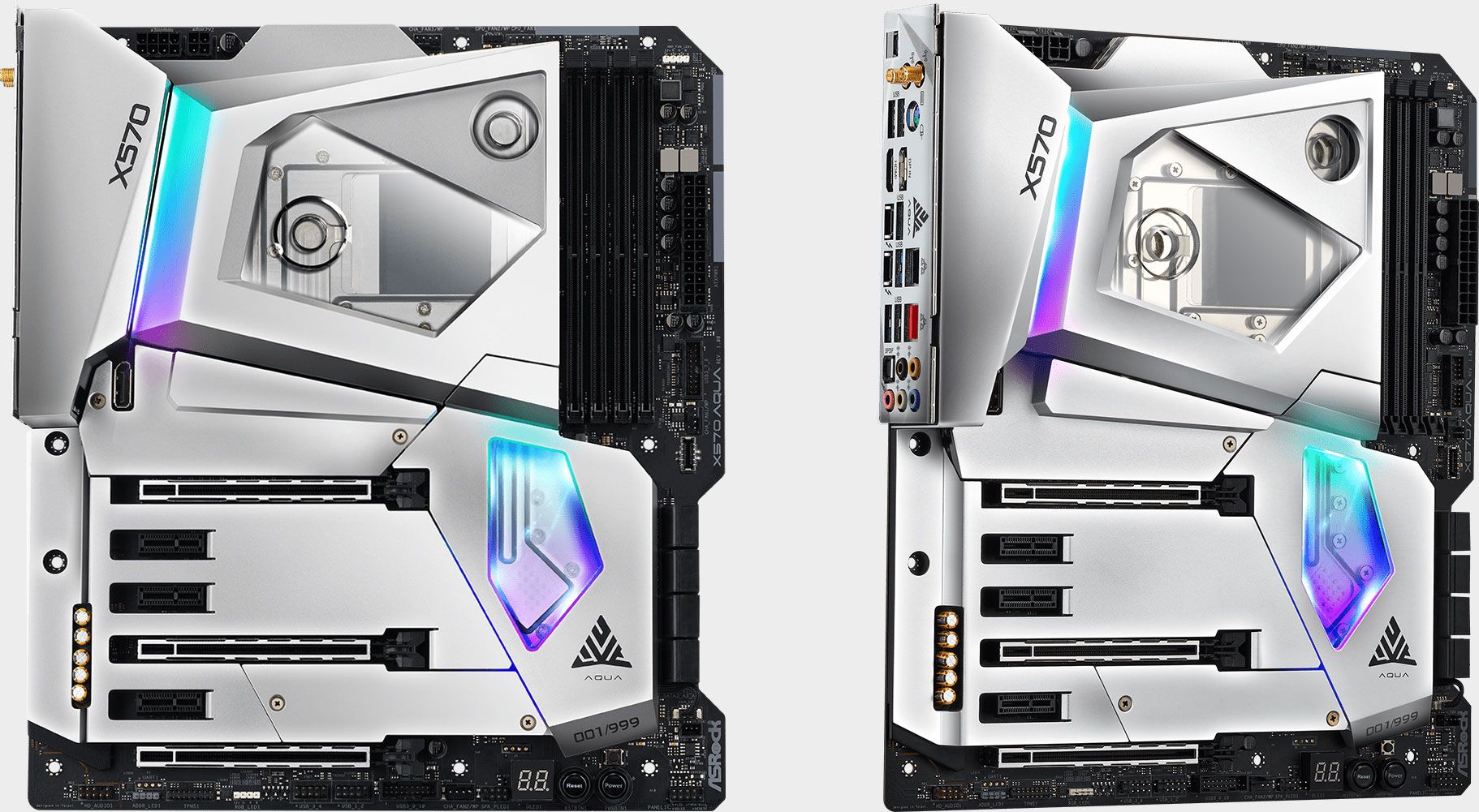 ASRock's X570 Aqua is a completely liquid cooled motherboard | PC