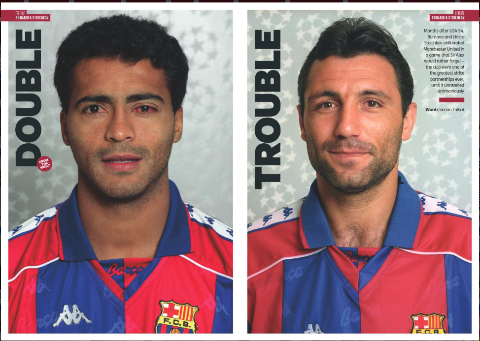 Romario and Stoichkov