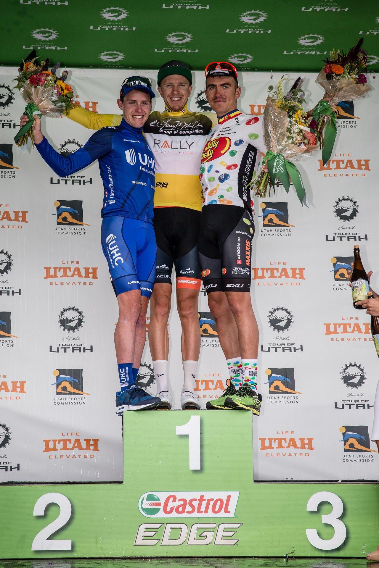 The final podium post for photos