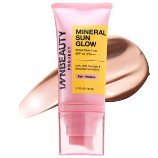 Mineral Sun Glow Broad Spectrum Spf 43 Pa +++ With Peptides and Vitamin C