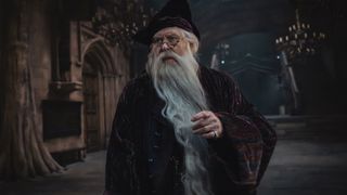 John Lithgow as Professor Albus Dumbledore in HBO's Harry Potter TV show