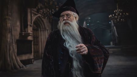 John Lithgow as Professor Albus Dumbledore in HBO's Harry Potter TV show