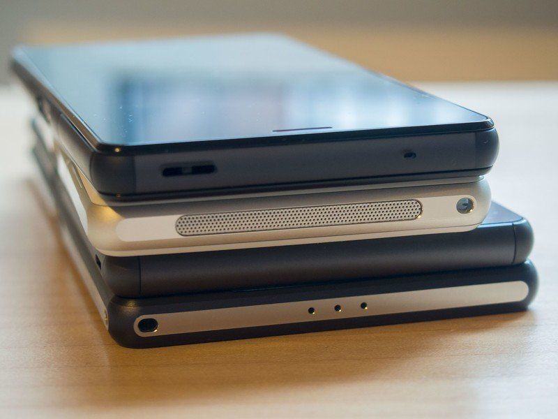 Top to bottom Z3 Compact, Z1 Compact, Z3, Z2
