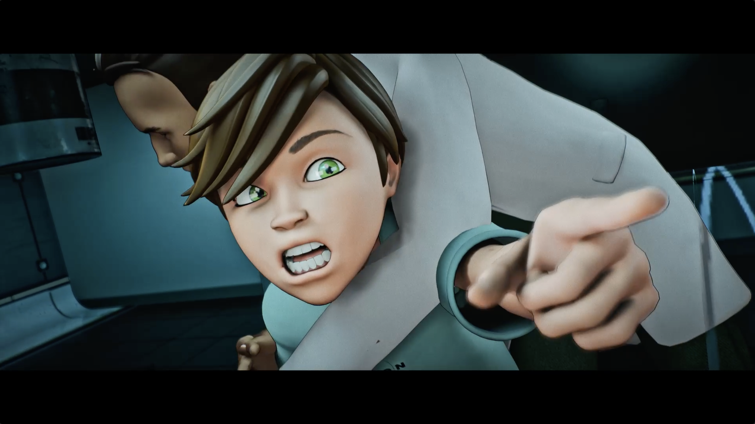 Screenshot from the animated film Max Beyond