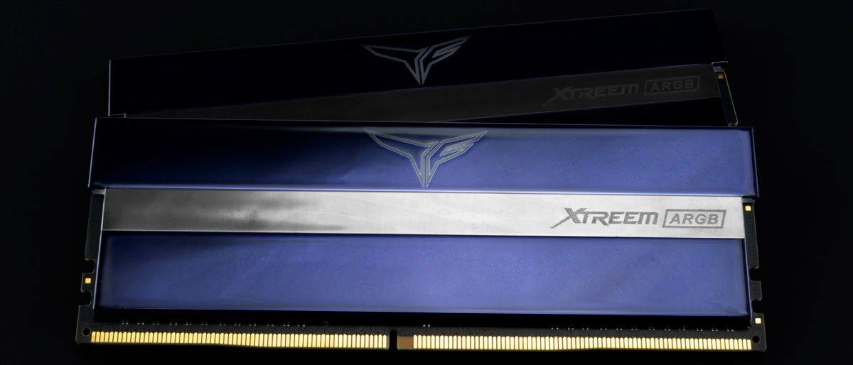 メモリー T-FORCE ARGB XTREEM DDR4 3600MHz 16GB XTREEM ARGB DDR4 DESKTOP MEMORY BLUE 16GB(2x8GB) 3600MHz CL14