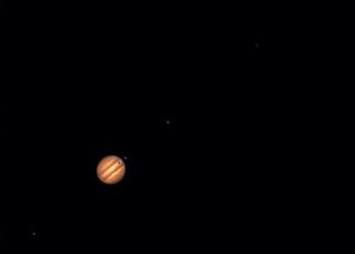 Jupiter through the Sky-Watcher Startravel 120