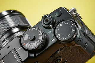 A film of the Fujifilm X-Pro3's top plate