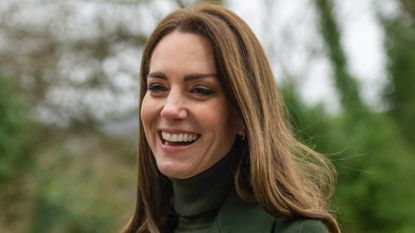 Kate Middleton's nod to love story with Prince William in her boots, seen here visiting the Blaenavon Heritage Centre