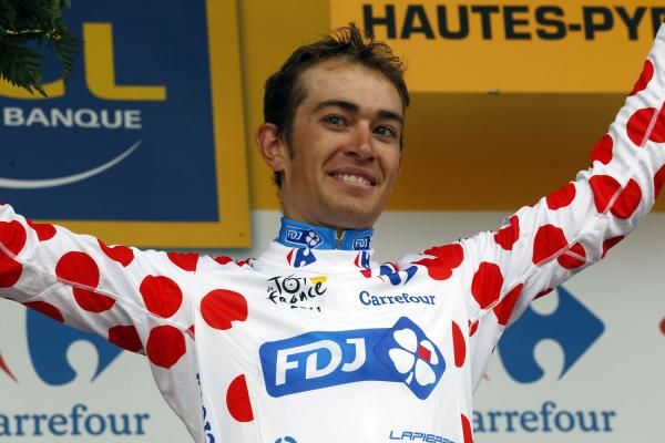 J&eacute;r&eacute;my Roy (FDJ) lost the stage but took the polka-dot jersey