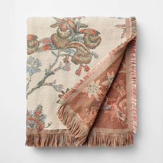 Threshold™ Designed with Studio McGee Jacquard Floral Multi Color throw