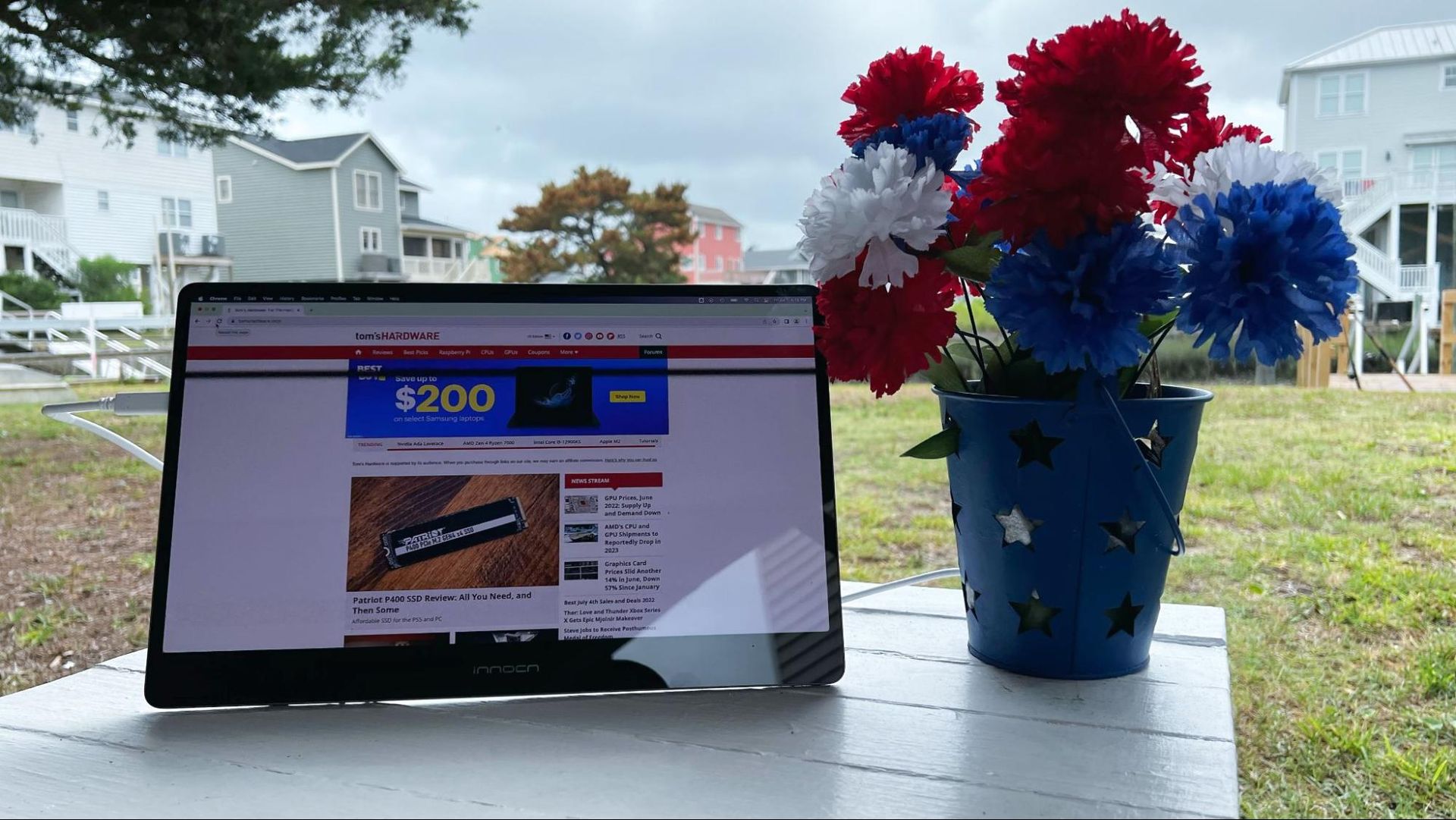 Innocn 15A1F Portable Monitor Review OLED Value Tom