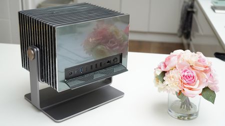 Valerion VisionMaster Pro 2 projector on surface