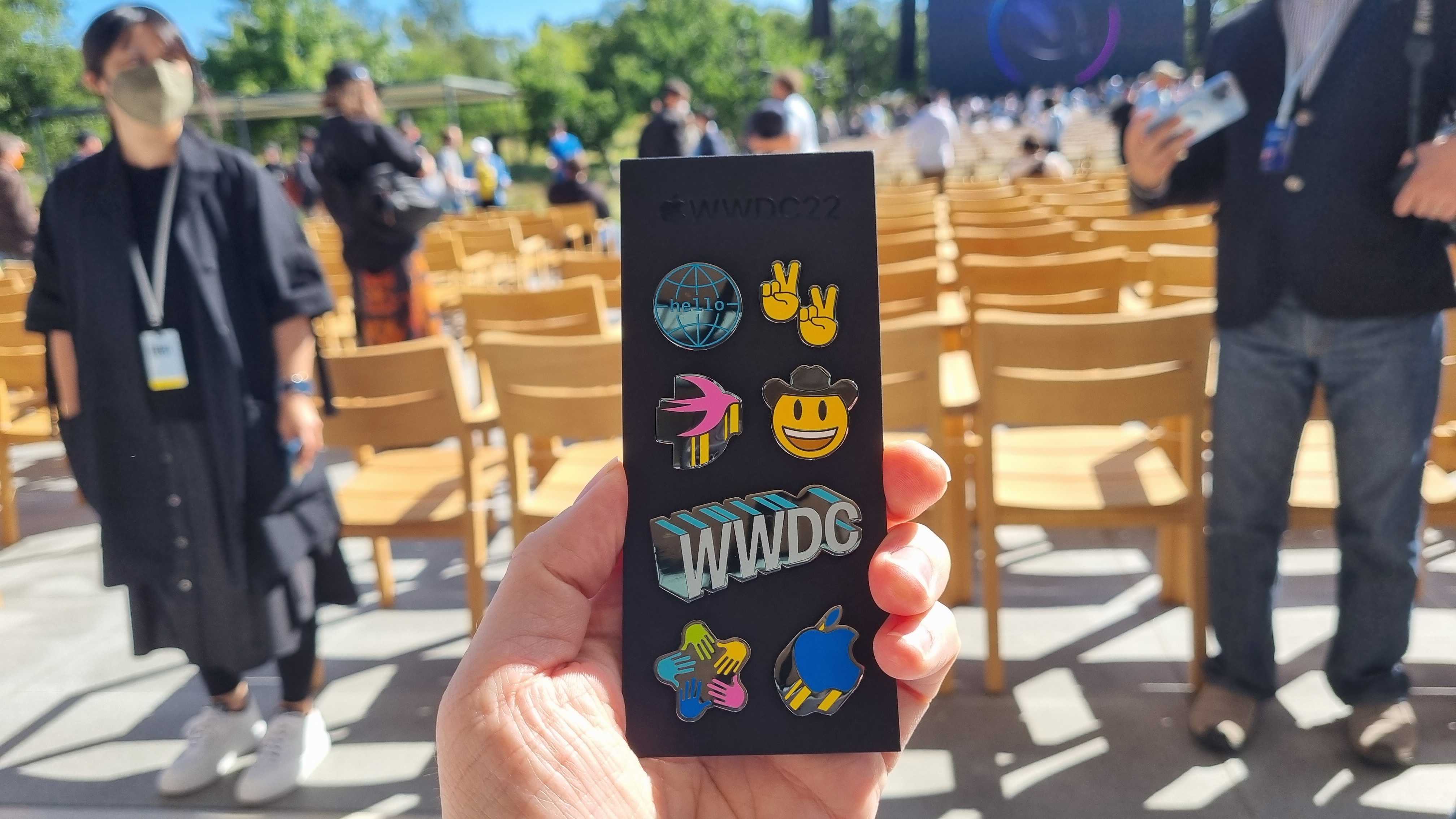 WWDC 2022에서의 iPhone