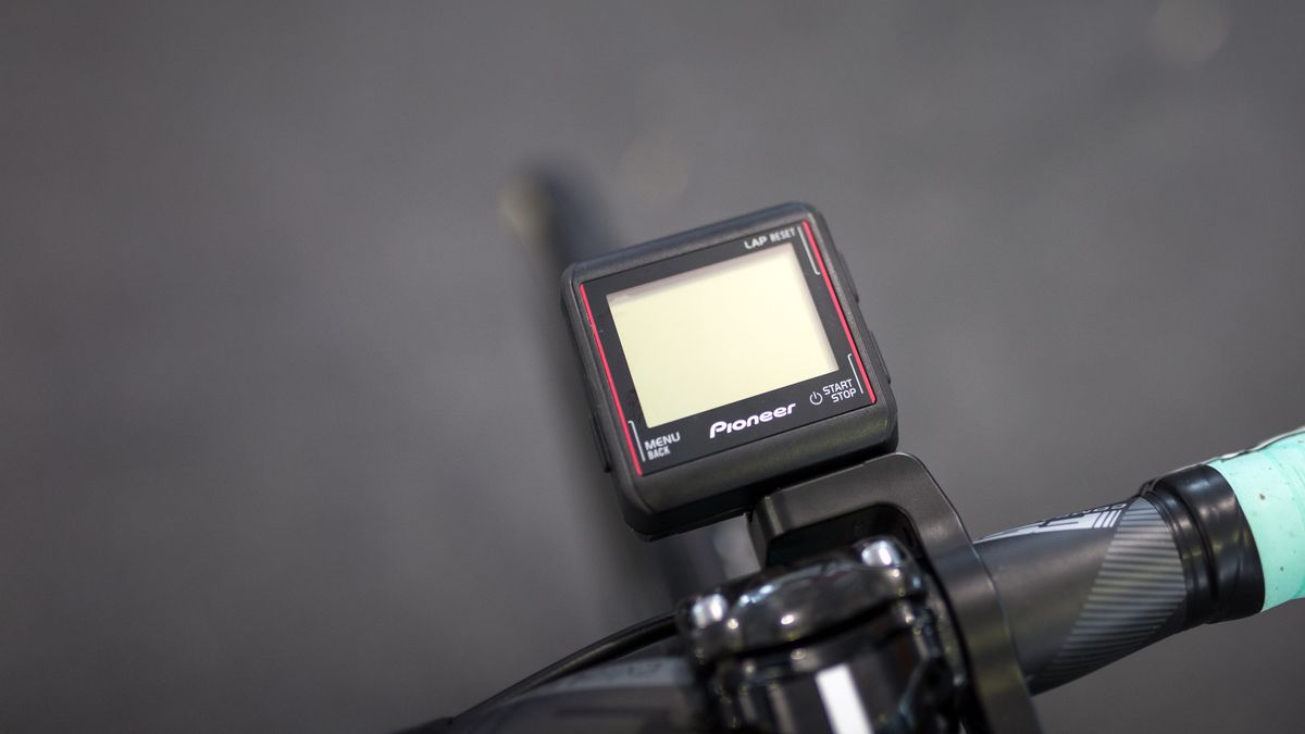 Pioneer power meters are paired with headunits from the same company