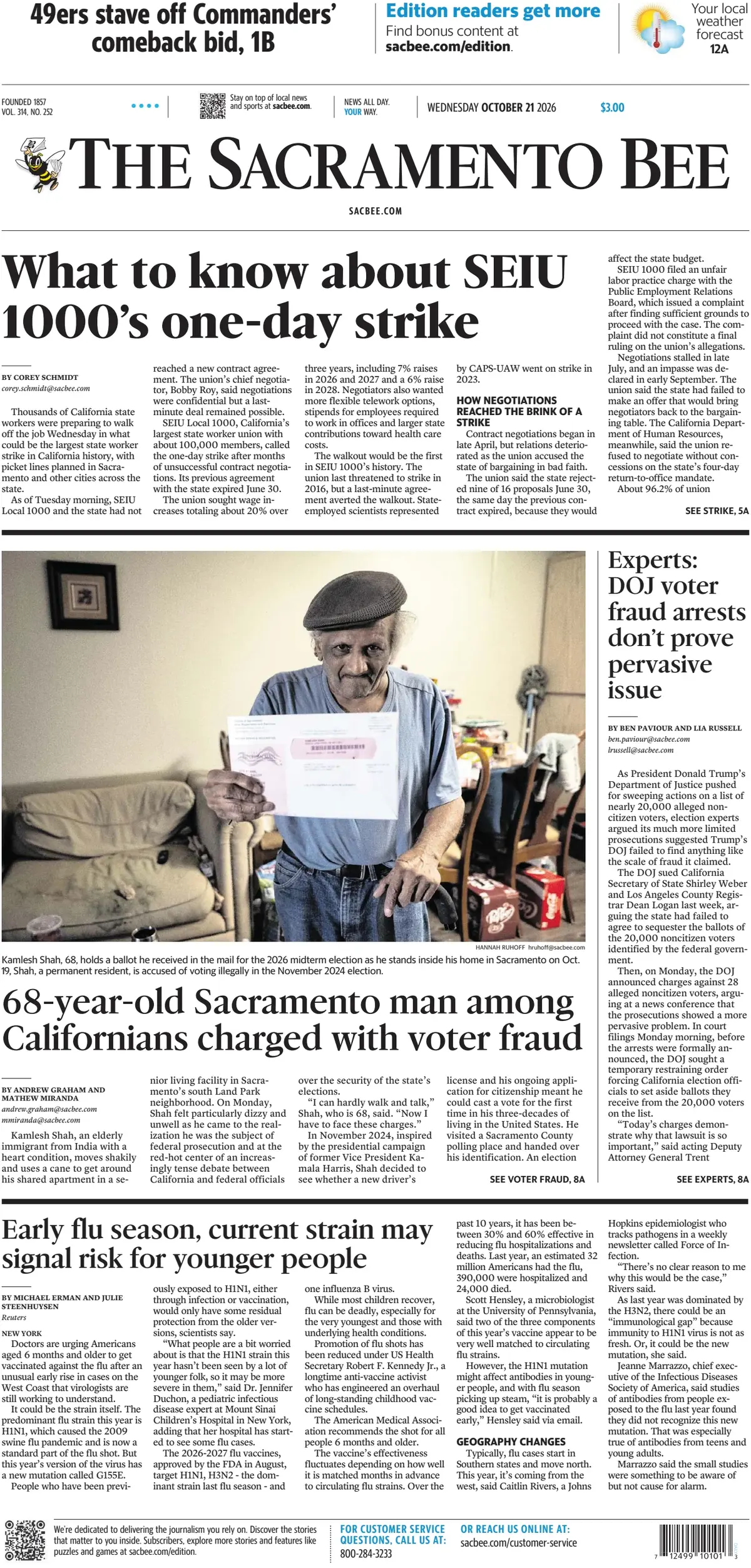 The Sacramento Bee