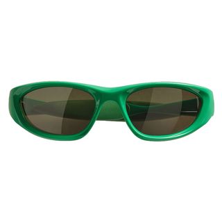 green rectangle sunglasses