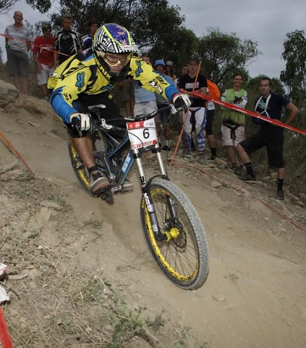 Michael Hannah en route to a national championship.