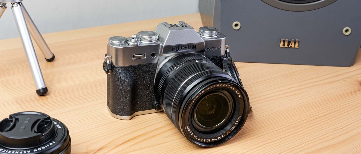 Fujifilm X-T30ii on desk