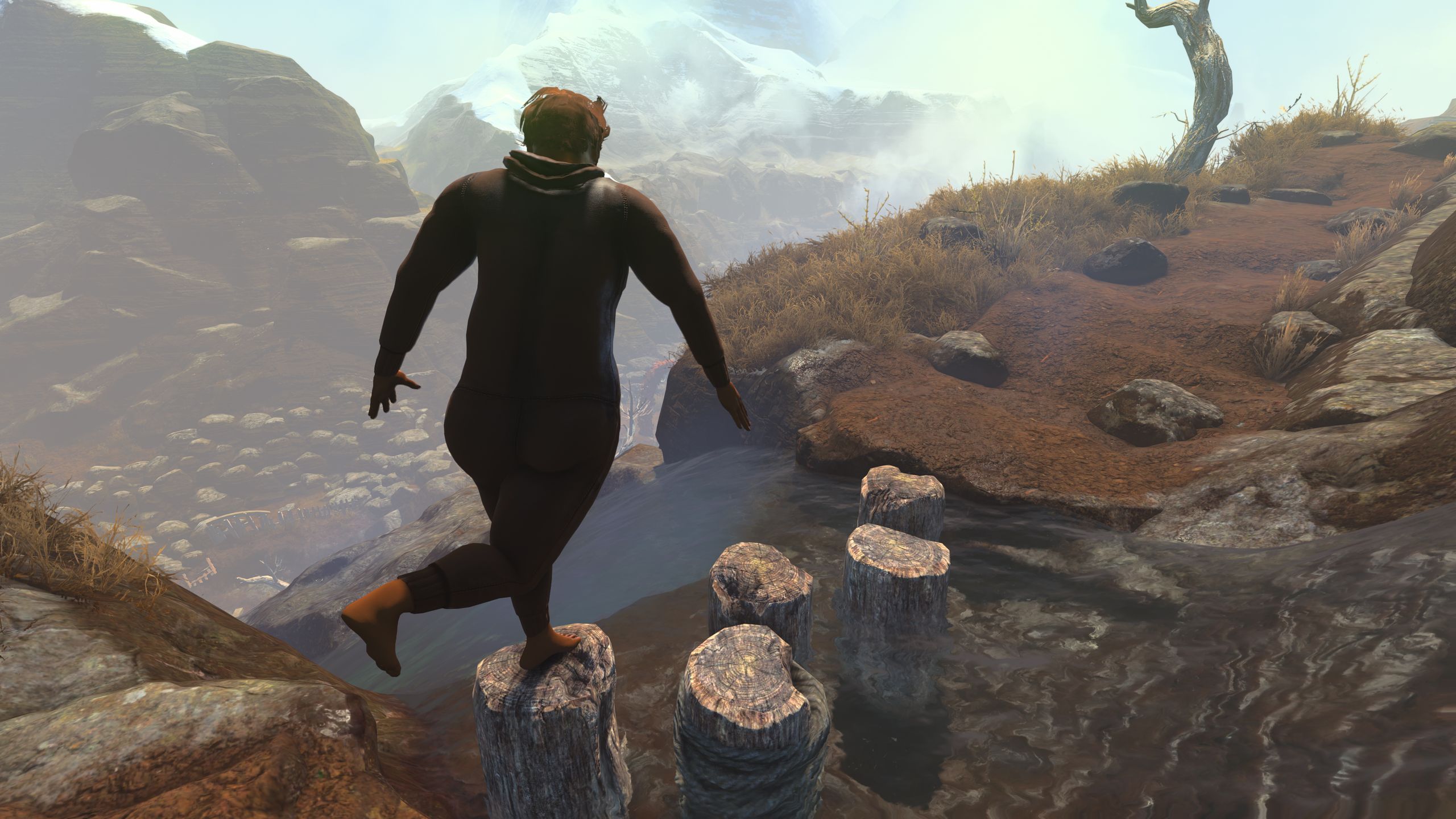 Baby Steps' level design was hugely inspired by a custom map in Mirror ...