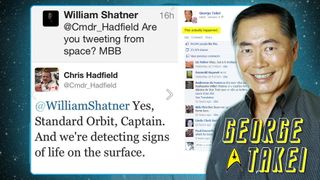 George Takei's Facebook Post About the Shatner-Hadfield Tweets