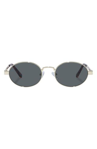 Le Specs, Poseidon Deux 52mm Oval Sunglasses