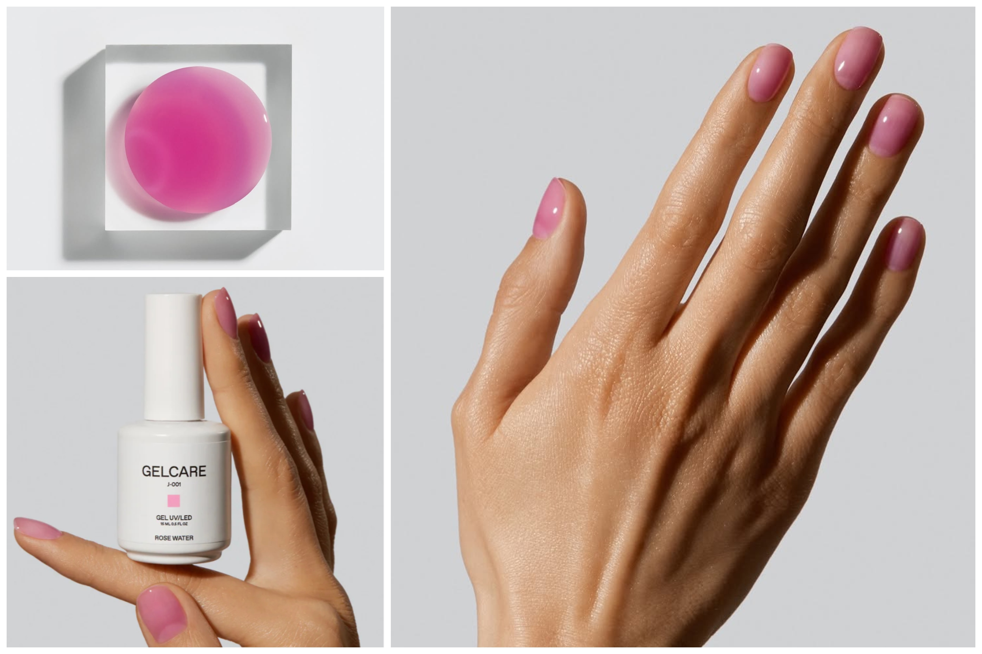 Rose water nail trend