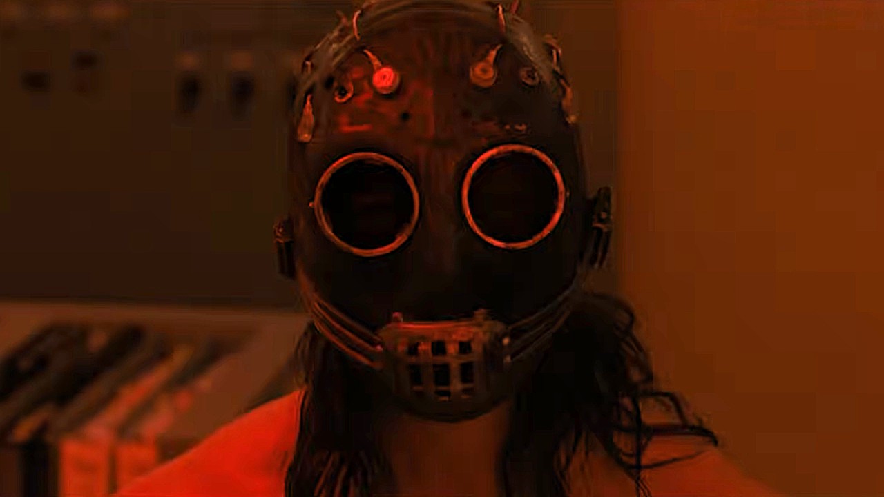 An image of the Satanic Slasher in the Psycho Killer trailer.